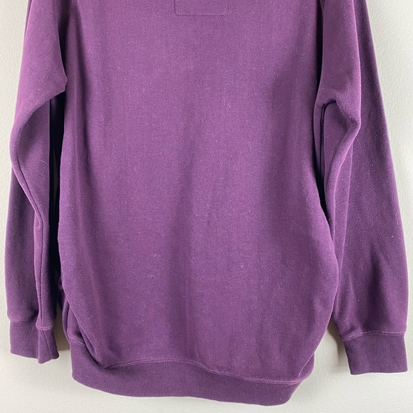 Love Maternity Burgundy Crewneck Pull Over Sweater Size XL - Picture 6 of 12